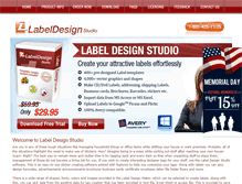 Tablet Screenshot of designlabelstudio.com